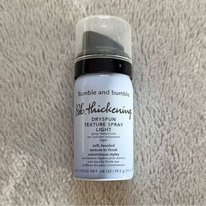 5/$25 🎆 NEW Bumble and Bumble. Thickening Dryspun Texture Spray Light 0.68 oz